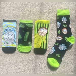 Rick & Morty 4-pair of socks